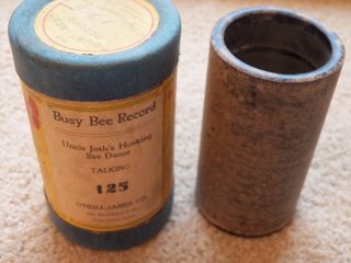 Antique Busy Bee Phonograph Cylinder Records Lot of 33
