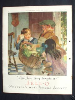 Jell O Ads Advertisement Look Jane Jerry Brought It 