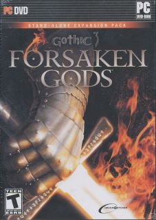 Gothic 3 Forsaken Gods Adventure PC Game New in Box 625904595423 