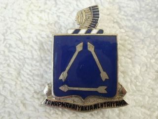    US Army 1st Squadron 180th Cavalry Regimant In War Or Peace Unit PIN