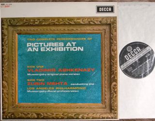   at An Exhibition Mehta V Ashkenazy Signed Decca SXL 6328 WB