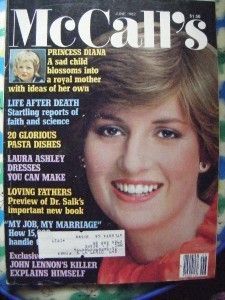 McCalls Magazine June 1982 Princess Diana Laura Ashley