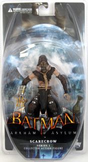 Batman Arkham Asylum Video Game Scarecrow Action Figure DC Direct Toys 