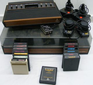 Atari System Model CX 2600 A 1980 Vintage Games