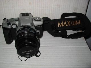 Minolta Maxxum 5 35mm SLR Film Camera 35 70mm Lens Case