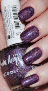 Catherine Arley Holographic Nail Polish 673 Violet