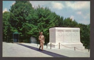 Tomb of The Unknown Soldier Arlington Cemetery Virginia Vintage 