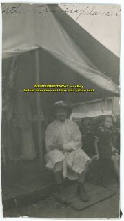 C1914 Photo New Jersey NJ Atlantic Highlands Unknown Family at Tent 