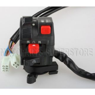 Chinese ATV Quad Left Hand Switch Choke Light on Parts