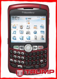 Blackberry RIM Curve 8310 AT&T Cingular Cell Phone RED   No Contract