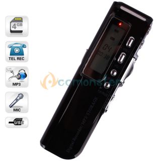 Brand New CL R10 4GB Digital Voice Recorder Pen Dictaphone MP3 Player 