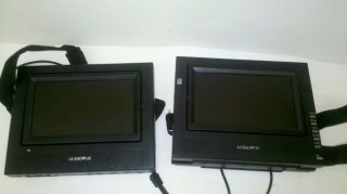 Audiovox Dual Screen DVD Player for Cars or Portable Use