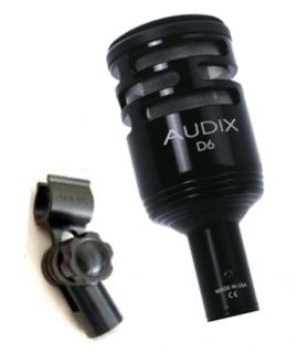 Audix D6 KICK DRUM Microphone FREE SHIPPING