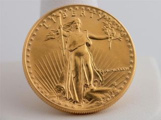1986 Augustus Saint Gaudens Lady Liberty American Eagle $50 Gold 