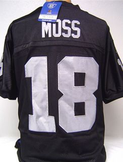 Oakland Raiders Randy Moss NFL Jersey Authentic