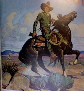 Cowboy Art Book Arthur Mitchell by Dean Krakel 1st Ed