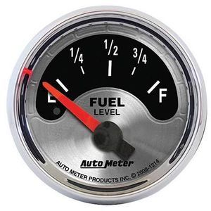 Auto Meter 1214 American Muscle 2 1 16 Short Sweep Electric GM Fuel 