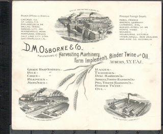 1893 Chicago Masonic Temple Osborne Oil Farm Factory