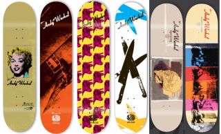 Alien Workshop Andy Warhol Skateboard Deck Set of 6 Decks Art 
