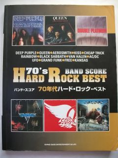 70s Hard Rock Best Japan Band Score Tab Kansas Cheap Trick UFO Free 