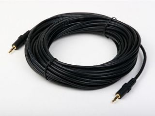 Atlona 25ft 3 5mm Mini Male to Male Audio Stereo Cable for iPod  