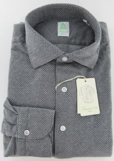 finamore napoli gray shirt 16 5 42 our item fn8168