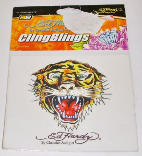 Auto Expressions Ed Hardy by Christian Audigier Cling Bling Auto Art 
