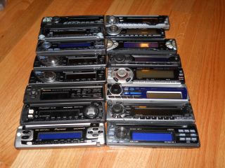  16 Auto Car Stereo Faceplate Clarion, Sony, Pioneer, Alpine, JVC Lot 4