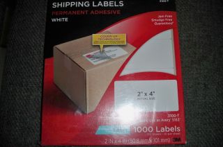 3M Shipping Lables AVer 5163 1000 Lables Laser 2x 4