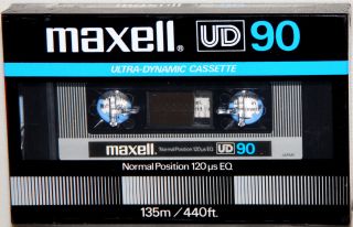 Maxell UD 90 SEALED Blank Audio Cassette Tape
