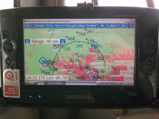 SAMSUNG AVIATION GPS UNIT FULL COLOR W/TERRAIN LOOK