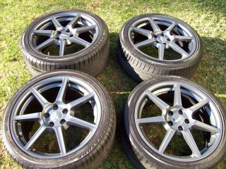 19 Aston Martin V8 Vantage Factory Titanium Wheels Bridgestone Tires 