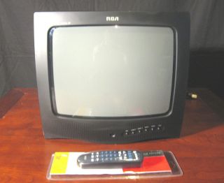 RCA Audiovox E13209BC XL100 13 Color Television w Remote Control