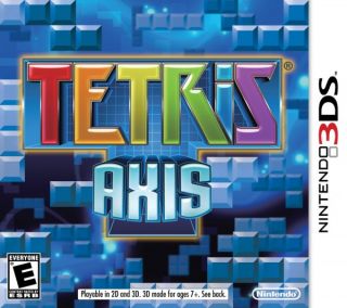 Tetris Axis 3DS Nintendo 3DS 2011 Nintendo DS Games 3DS Game