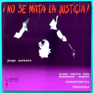 LP Jorge Antunes Avantgarde Atonal Aleatory Electronic Signed Exp 