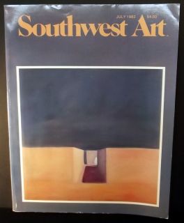   Southwest Art Magazine John Axton Nancy Dunst Henry Gobin Howard Post