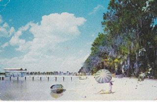 Pinecrest Lakes Club Avon Park FL 1954 Photo Postcard