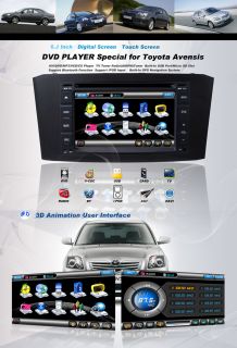 best dvd player which on Navi Special Custom Car DVD Player for Toyota Avensis 2003 2007