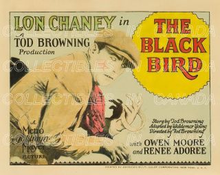 The Black Bird 1926 ★ Lon Chaney Jewel Thief Tod Browning Silent 