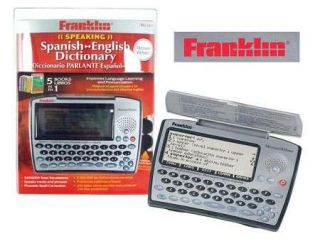 Franklin BES1850 BES 1850 Translator Dictionary Spanish English New w 