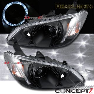 2004 2005 Honda Civic 2dr 4DR Halo Projector Headlights