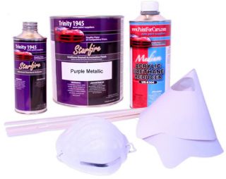 Purple Metallic Urethane Acrylic Automotive Paint Kit