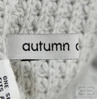 Autumn Cashmere Gray Merino Wool Cashmere Neck Warmer