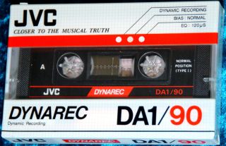   DA1 90 SEALED Blank Dynarec Audio Victor Compact Cassette Tape