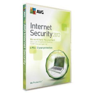 Avg Internet Security 2012 4 PC 2 Year License PC