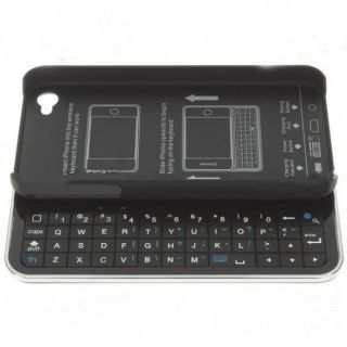   Profile Slide Out Backlight Bluetooth Keyboard Case iPhone 4 4S
