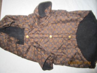 brown doggy jacket super cute