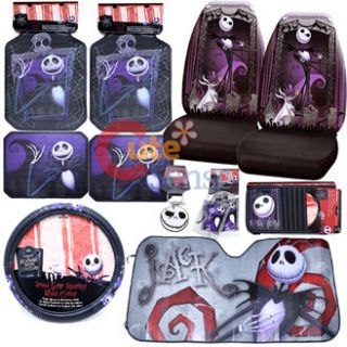 NBC Jack Car Seat Covers Set Auto Accessories w/Shade