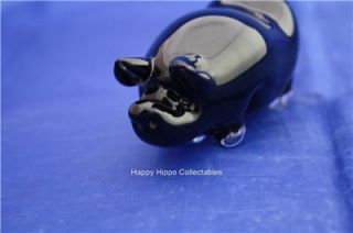 Langham Glass Hand Made Crystal Vietnamese Pot Bellied Pig New Boxed 