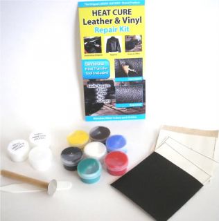   Liquid Leather & Vinyl Repair Kit Fix Rips Burns Sofa, Car, Boat, Seat